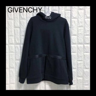 ジバンシィ(GIVENCHY)のGIVENCHY デザイン　プルオーバー パーカー  メンズ(パーカー)