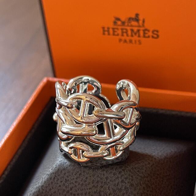 Hermes(エルメス)の【美品】エルメス シェーヌダンクル アンシェネ GM gm リング 53 レディースのアクセサリー(リング(指輪))の商品写真