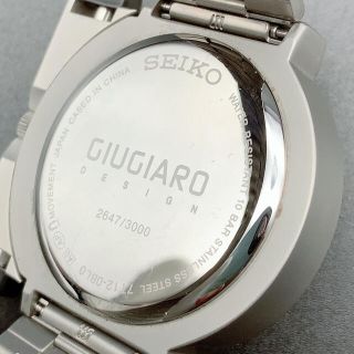 希少SEIKO ジウジアーロ 7T12-0BL0 3000本限定