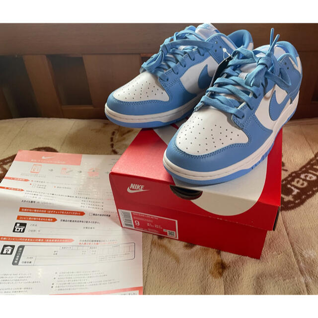 NIKE DUNK LOW UNC 27.5cm