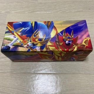 ポケモン(ポケモン)のポケモンカードゲーム　ケース　ソードアンドシールド　＆デッキケースカード入れ(Box/デッキ/パック)