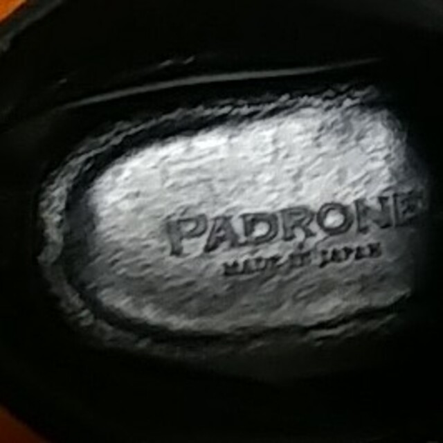 PADRONE(パドローネ)の[最終値下げ]パドローネ　バックジップヌバックレザー　ブーツ　４２ メンズの靴/シューズ(ブーツ)の商品写真