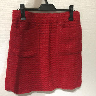 マルニ(Marni)のマルニ＊赤いスカート(ひざ丈スカート)