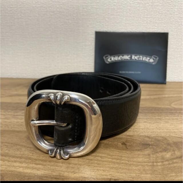 激安直営店 Chrome Hearts クロムハーツガンスリンガー1.5ベルト黒34