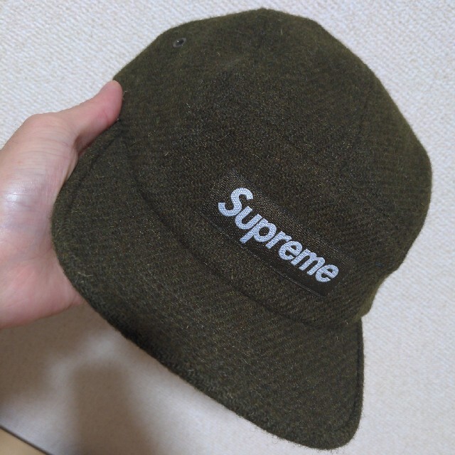 supreme ハリスツイード　Camp CAP