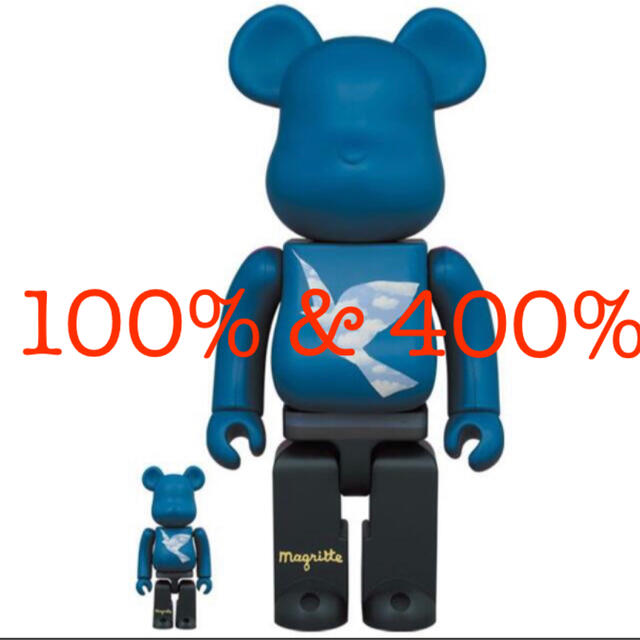 BE@RBRICK Rene Magritte 400% ルネ マグリット キャラクターグッズ