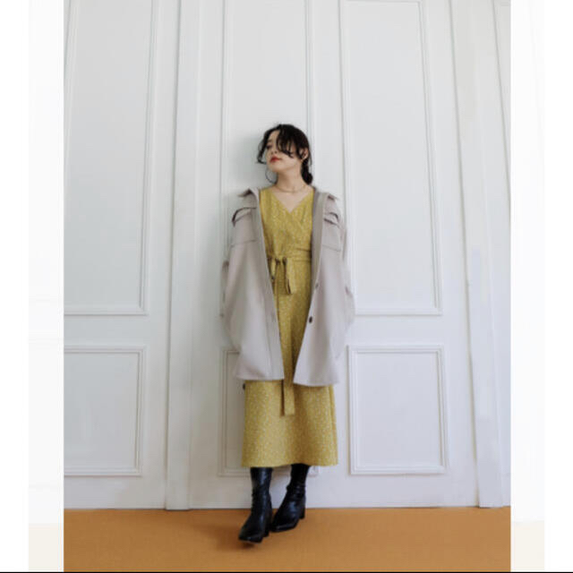 Kastane(カスタネ)のKatrin TOKYO CPO jacket coat (ivory) レディースのジャケット/アウター(ロングコート)の商品写真