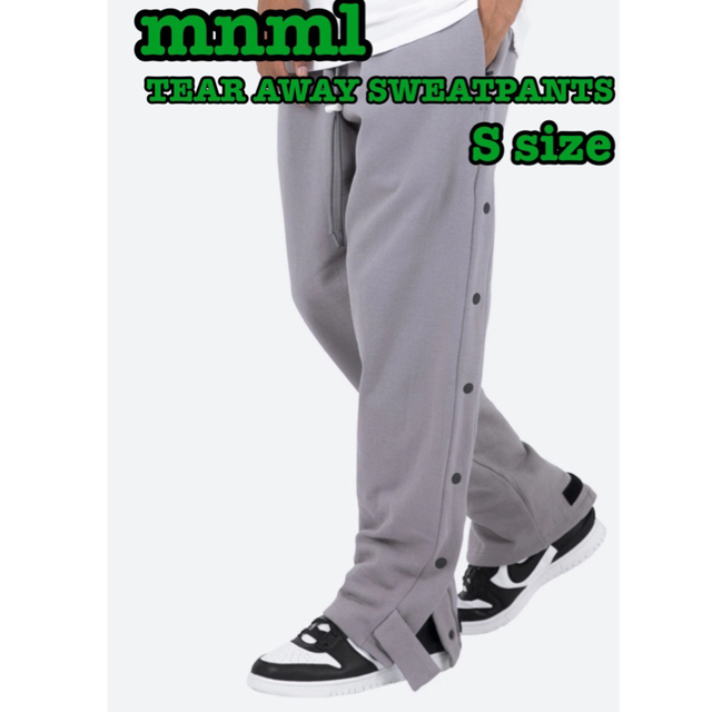 mnml TEAR AWAY SWEATPANTS スウェット パンツ