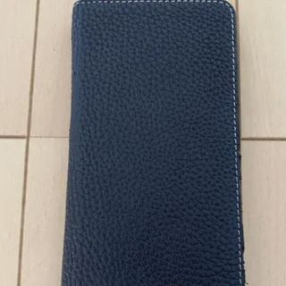 エルメス(Hermes)のボナベンチュラ　iPhoneX XS ネイビー(iPhoneケース)