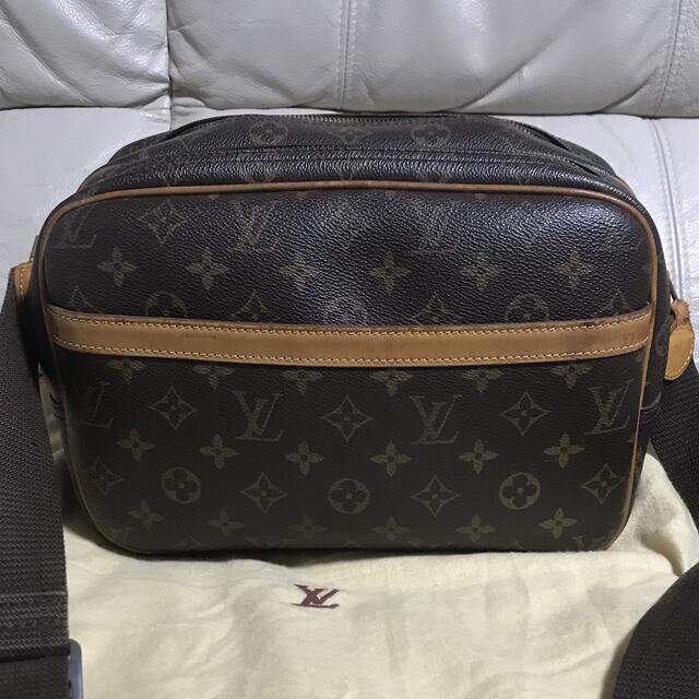 ルイヴィトンモノグラムLOUIS VUITTON ルイヴィトンリポーター　ショルダーバッグ