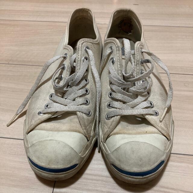 CONVERSE - ○90年代○MADE IN USA○ジャックパーセル○白○26.0〜26.5