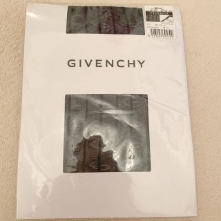 ジバンシィ(GIVENCHY)のジバンシー　GIVENCHY のタイツ  クラシカルレース　黒　M-L(タイツ/ストッキング)