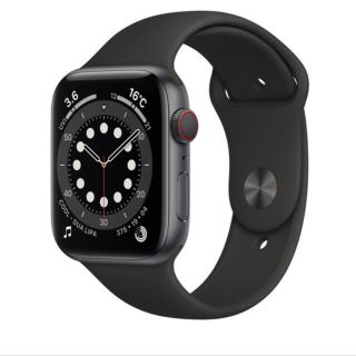 アップルウォッチ(Apple Watch)のアップルウォッチSE40mセルラーGPSモデルスペースグレー(腕時計)