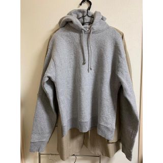 ビームス(BEAMS)のAURALEE BACK WOOL SWEAT BIG PARKA(パーカー)