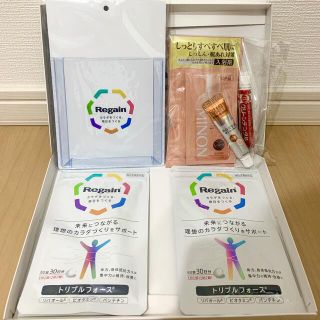 Regain リゲイン　トリプルフォース　60錠30日分×2袋　サンプル付き(ビタミン)