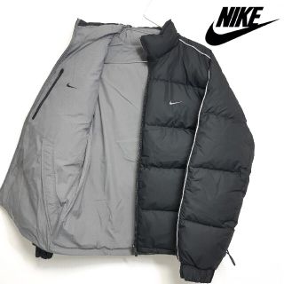 ナイキ(NIKE)の【希少】NIKE ナイキ グレータグ 00s ダウンジャケット リバーシブル L(ダウンジャケット)