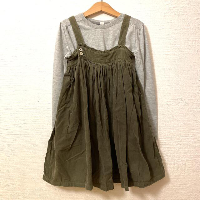 Bonpoint(ボンポワン)のBONTON  ワンピース　100 110 キッズ/ベビー/マタニティのキッズ服女の子用(90cm~)(ワンピース)の商品写真