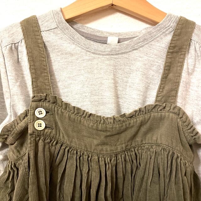 Bonpoint(ボンポワン)のBONTON  ワンピース　100 110 キッズ/ベビー/マタニティのキッズ服女の子用(90cm~)(ワンピース)の商品写真