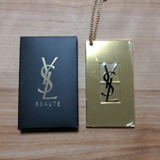 イヴサンローランボーテ(Yves Saint Laurent Beaute)の【ミニミラー】イヴ・サンローラン ノベルティグッズ ミラー ゴールド(ミラー)