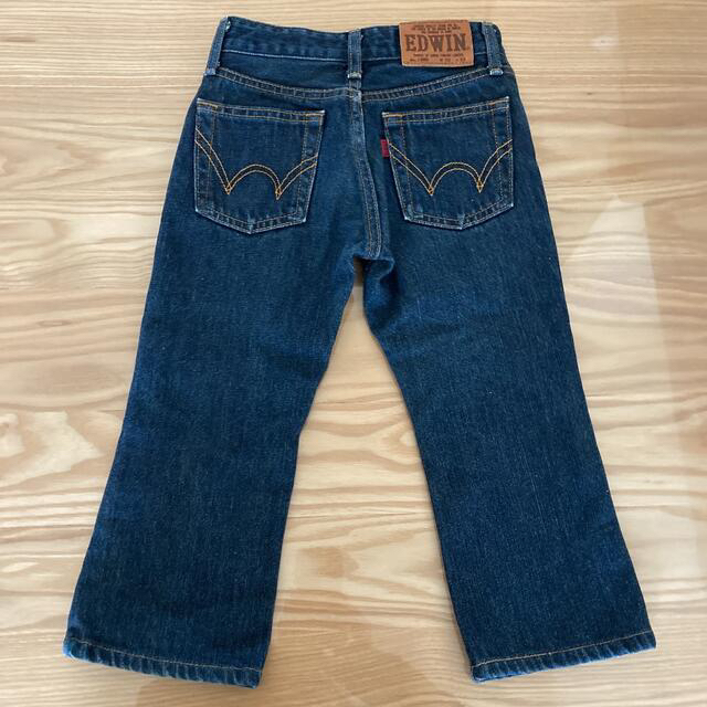 【お値下げ】EDWIN J503 デニム ジーンズ キッズ/ベビー/マタニティのキッズ服男の子用(90cm~)(パンツ/スパッツ)の商品写真