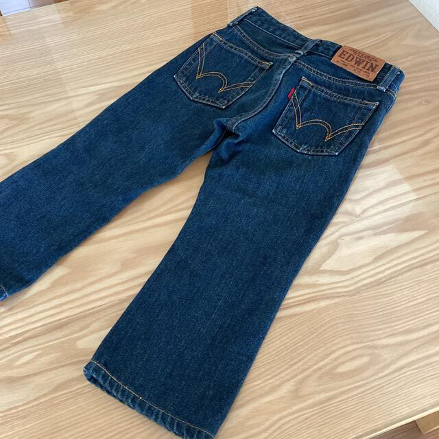 【お値下げ】EDWIN J503 デニム ジーンズ キッズ/ベビー/マタニティのキッズ服男の子用(90cm~)(パンツ/スパッツ)の商品写真