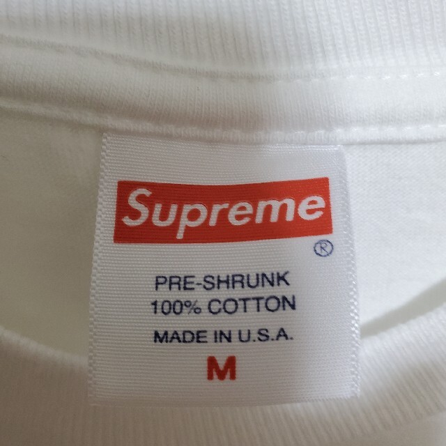 Supreme Supreme - KAWS Chalk Logo Tee White Mサイズの通販 by ks's shop｜シュプリームならラクマ - 好評新品