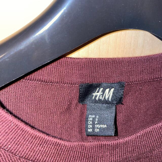 H&M(エイチアンドエム)のH&M  セーター　USサイズでS  ♪激安出品中♪ メンズのトップス(ニット/セーター)の商品写真