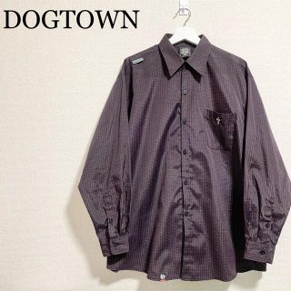 ドッグタウン(DOG TOWN)のDOGTOWN ドッグタウン チェックシャツ メンズXL 90s 長袖シャツ(シャツ)