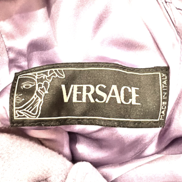 VERSACE - 断捨離セール 美品 VERSACE ヴェルサーチ カシミヤ シルク コートの通販 by 1020's shop｜ヴェルサーチ ならラクマ