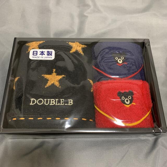 mikihouse - ミキハウス DOUBLE.B ハンドミニタオルセット(箱なし)の通販 by ぐり|ミキハウスならラクマ