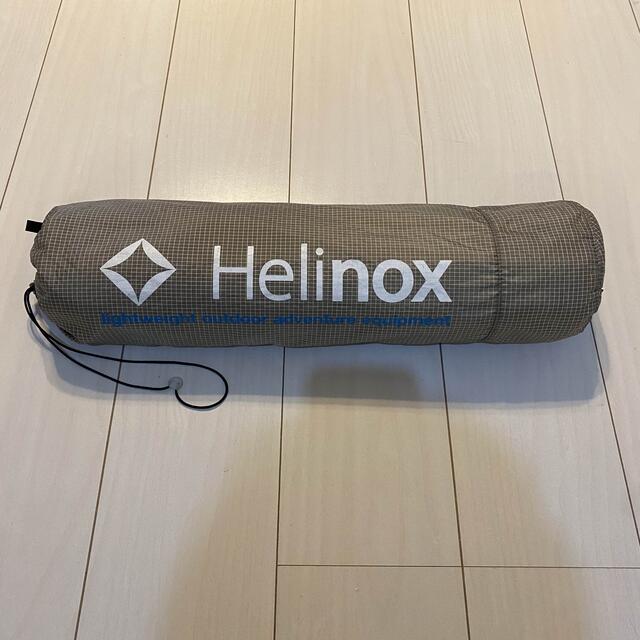 耐荷重ヘリノックス(Helinox) アウトドアベッド  ライトコット　タン