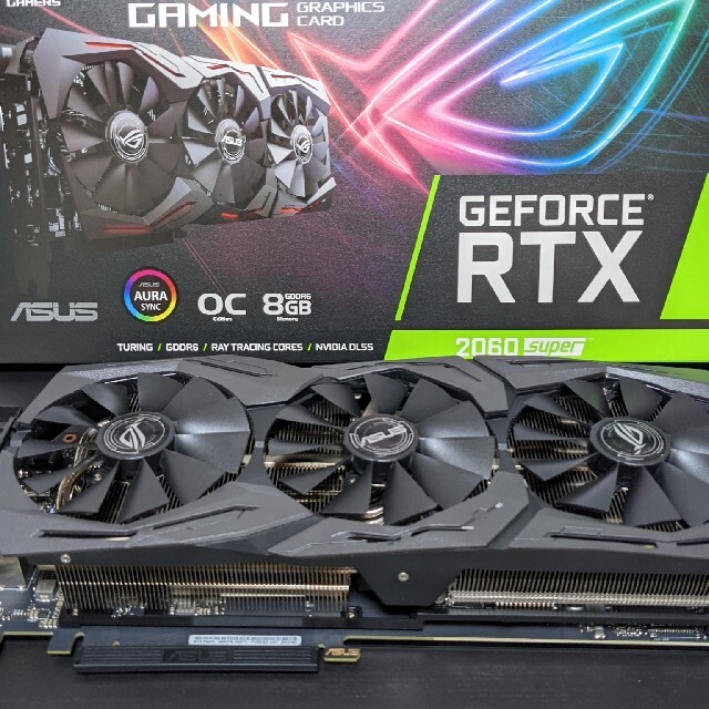 ASUS GAMING GeForce RTX2060 SUPERPCパーツ