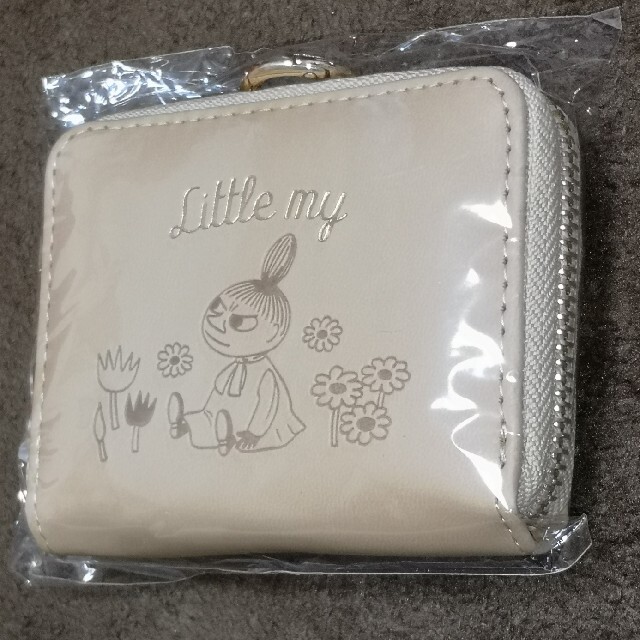 Little Me(リトルミー)のムーミン　リトルミィ　マルチケース　小物入れ　新品　ベージュ エンタメ/ホビーのおもちゃ/ぬいぐるみ(キャラクターグッズ)の商品写真