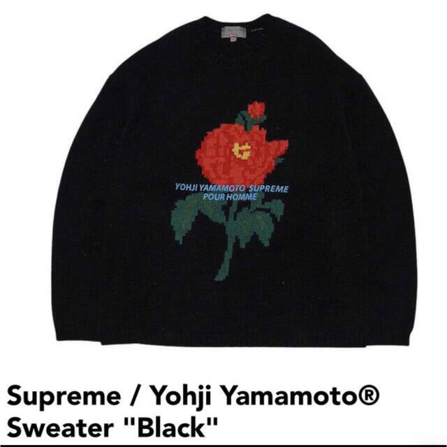Supreme/Yohji Yamamoto SweaterBlackSIZE
