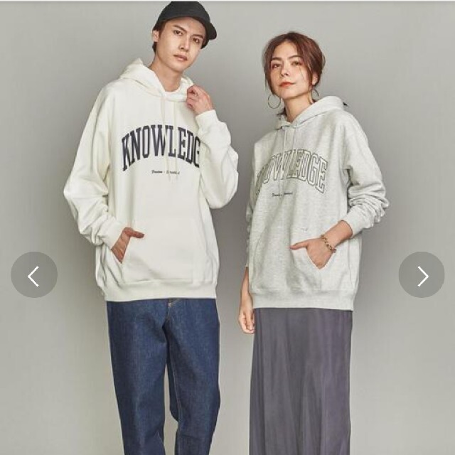 BEAUTY&YOUTH UNITED ARROWS(ビューティアンドユースユナイテッドアローズ)の美品★ ビューティ&ユース ユナイテッドアローズ スウェットパーカー メンズのトップス(パーカー)の商品写真