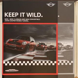 ビーエムダブリュー(BMW)のBMW MiNi ミニ クラブマン コンバーチブル JCW カタログパンフレット(カタログ/マニュアル)