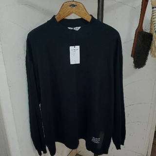 クーティー(COOTIE)のMIO様専用　COOTIE モックネックロングスリーブ XL 黒(Tシャツ/カットソー(七分/長袖))