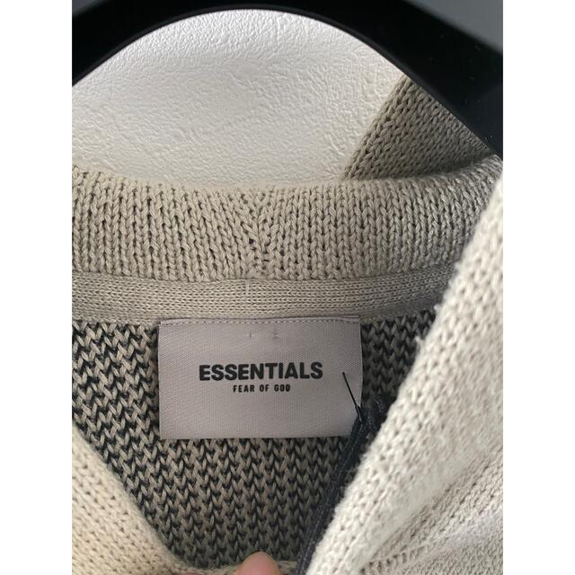 FEAR OF GOD(フィアオブゴッド)のessentials knit hoodie ニットフーディ　パーカー メンズのトップス(ニット/セーター)の商品写真