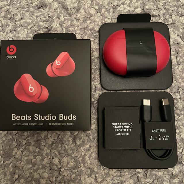 Beats Studio Buds ワイヤレスイヤホン - ヘッドフォン/イヤフォン