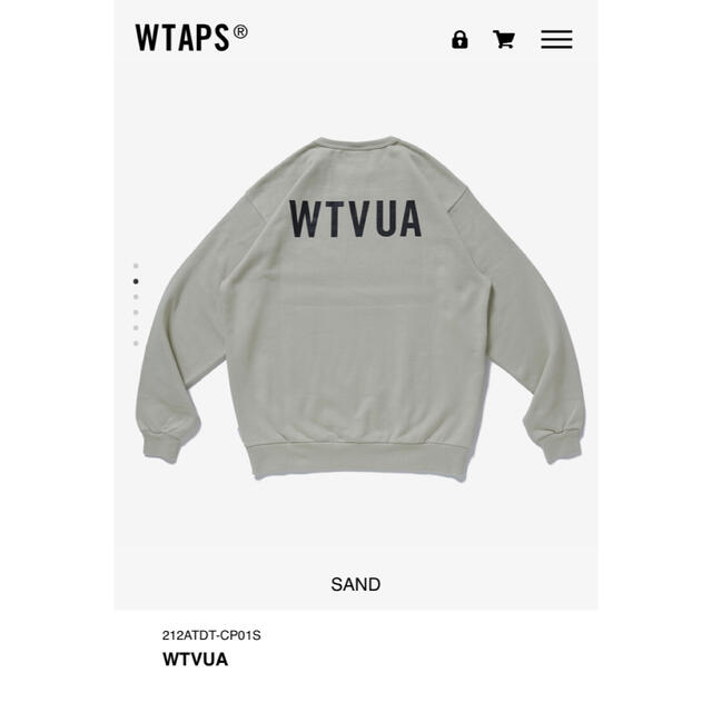 新品 WTAPS 21AW SPOT VIBES LS SAND MEDIUMVIBES