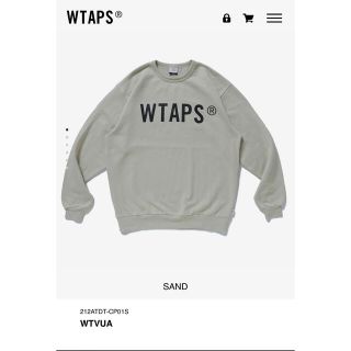 ダブルタップス(W)taps)のWTAPS 21AW WTVUA SAND XXL 新品未使用(スウェット)