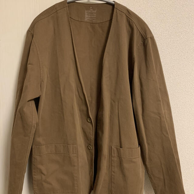 MUJI (無印良品)(ムジルシリョウヒン)の無印　ノーカラージャケット レディースのジャケット/アウター(ノーカラージャケット)の商品写真