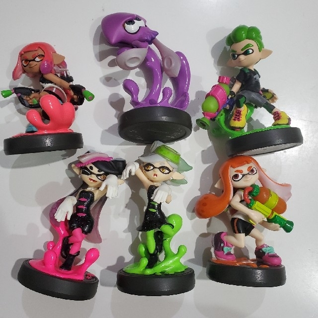 スプラトゥーン amiibo アオリ ホタル ガール 6体セット 全品送料0円