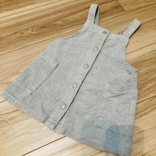 ザラキッズ(ZARA KIDS)のZARA コーデュロイ　ジャンパースカート　92(ワンピース)