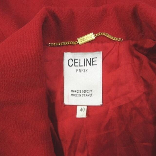 celine(セリーヌ)のセリーヌ ヴィンテージ セットアップ スカート スーツ 金ボタン チェーン 40 レディースのフォーマル/ドレス(スーツ)の商品写真