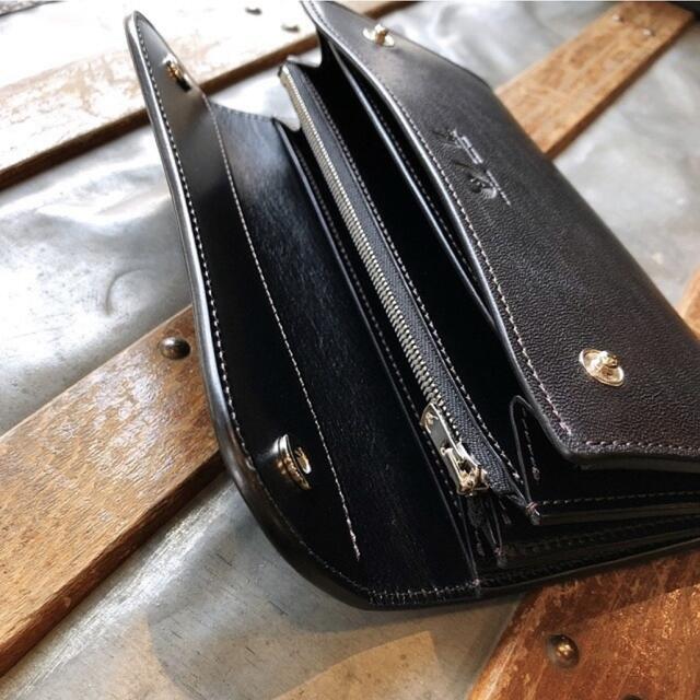 WAREHOUSE(ウエアハウス)のWILDSWANS×WAREHOUSE HORSE LEATHER WALLET メンズのファッション小物(長財布)の商品写真