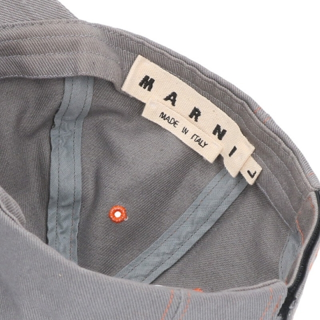 Marni 19AW CLZC0034X0 カラーステッチキャップ帽子 Lの通販 by RINKAN｜マルニならラクマ - マルニ 再入荷好評