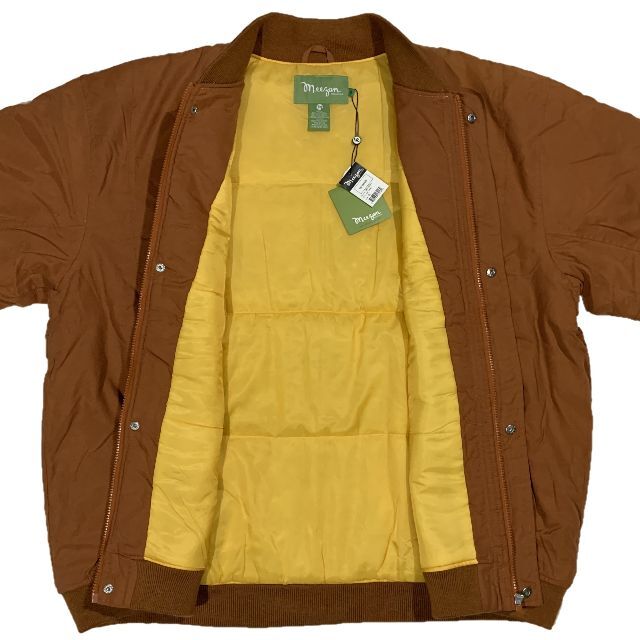 ミーザン フルジップアップ キルティング ジャケット ブラウン XXXXL | www.myglobaltax.com