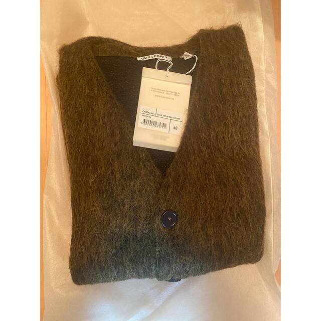 OUR LEGACYカーディガン MELANGE MOHAIR | www.innoveering.net