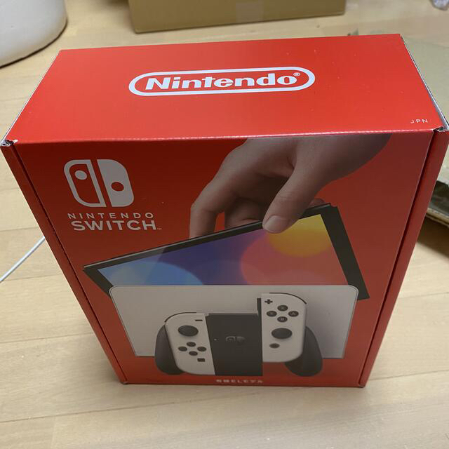 エンタメ/ホビーNintendo Switch本体 有機ELモデル ホワイト　新品未使用